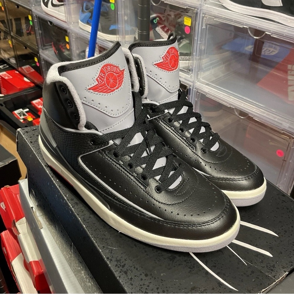 Size 6 - Air Jordan 2 Retro Black Cement